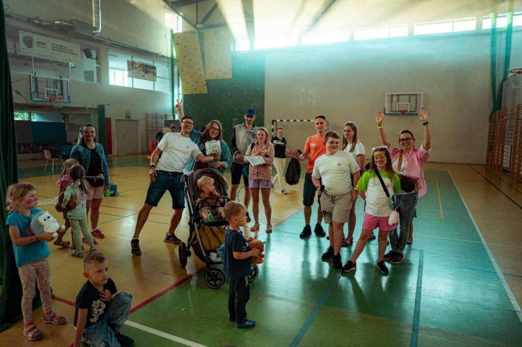 Strona główna Sala gimnastyczna podczas pikniku